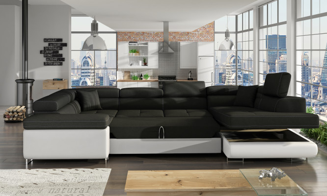Żywy krajobraz Sofa Sofa rozkładana Kanapa Podkładka Zestaw narożny funkcja łóżka