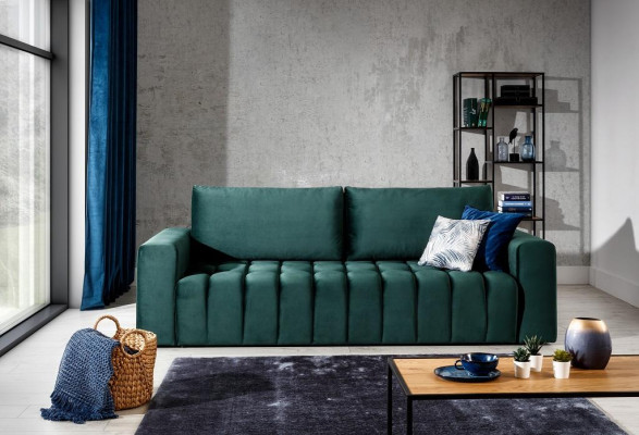 Klasyczne kanapy trzyosobowe Podkładka sofa 3-osobowa kanapy Włókiennicze sofa materiałowa Nowość