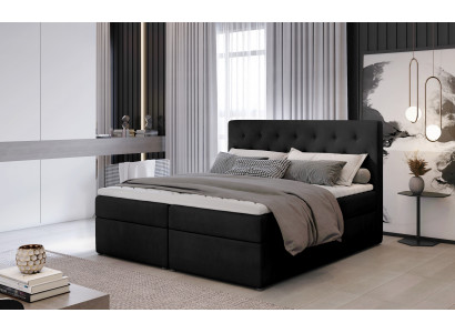Łóżko Podkładka Design Luksusowe łóżko hotelowe Małżeństwo 180x200cm Sleep Pokój Materiał