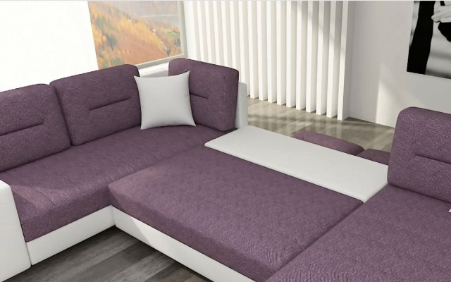 Żywy krajobraz U Shape Modern Living Room Narożnikowa kanapa Kanapa Narożnik Ustawić