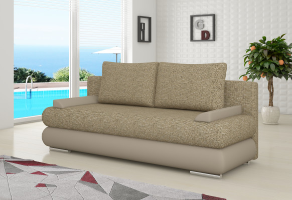 Design Sofa Bed Couch Podkładka 3 miejsce do siedzenia Material Couch Pokój gościnny Sofy