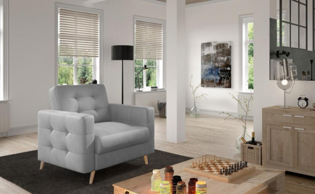 Fotel Krzesło jadalnia TV Lounge Siedziba Zielone Krzesło Tapicerowane o Nowoczesnym Designie Nowość