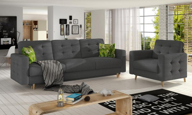 Zestaw sofowy 3+1 miejsce do siedzenia Poduszki do siedzenia Obcios Skóra Sofy Kanapy Podkładka Sofa