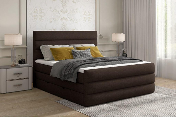 Luksusowe pudełko ze sprężynami Łóżko Design łóżka Hotelowe Wyposażenie Podwójne łóżko 140/160/180x200