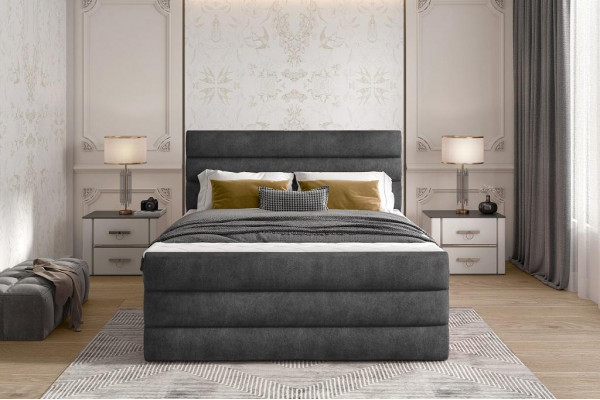 Luksusowe pudełko ze sprężynami Łóżko Design łóżka Hotelowe Wyposażenie Podwójne łóżko 140/160/180x200