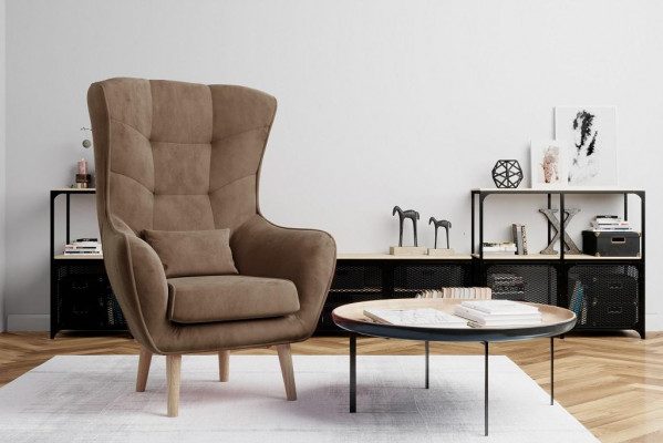 Fotel Club Lounge Projektant Lehn Krzesło Podkładka Sofa 1 miejsce siedzące TV Nowy Włókienniczy