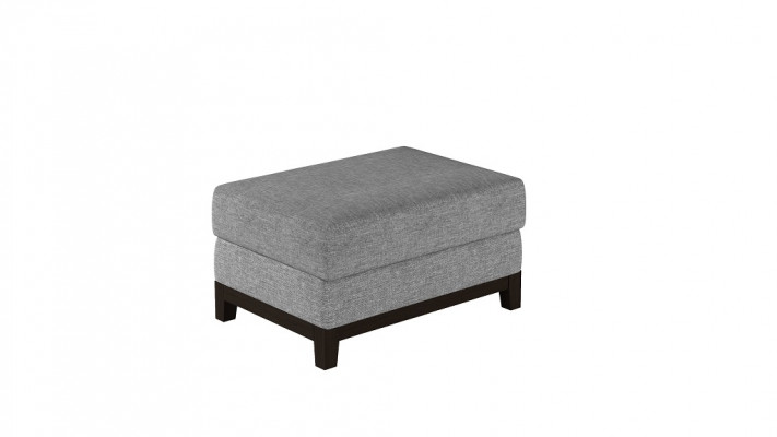 Design Podkładka Stołek Podnóżek Ottoman Siedziba Szezlong Tapicerowany Pufa Niebieski