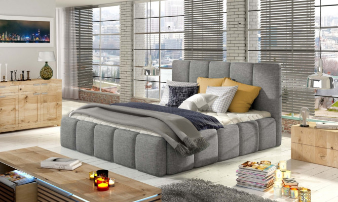 Łóżko tapicerowane łóżko Łóżko Podkładka Hotel Designer Double Deco Luxury Design