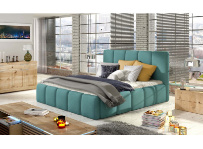 Łóżko tapicerowane łóżko Łóżko Podkładka Hotel Designer Double Deco Luxury Design