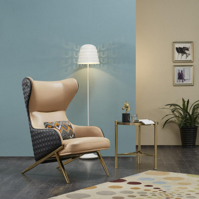 Fotel Designer Fotel TapicerkaFotel Modern Deco Relaks LeatherFotel Luxury