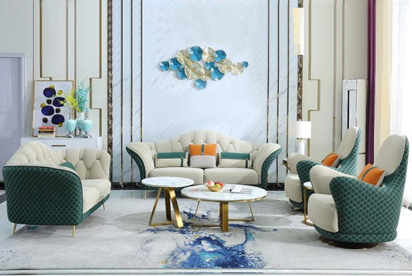 Sofa trzyosobowa designerska 3 miejsce do siedzenia Sofa Podkładka Ustawić Sofy Kanapy