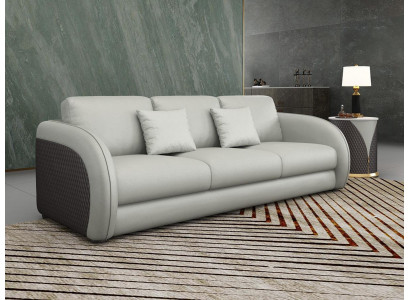 Sofa trzyosobowa Italian Meble Style 3 miejsce do siedzenia Nowoczesna sofa Sofa skórzana