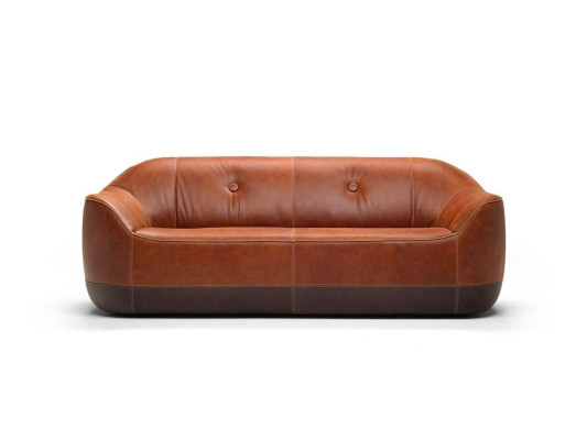 Nowoczesna sofa trzyosobowa 3 miejsce do siedzenia kanapy trzyosobowa Podkładka luksusowe sofy brązowa