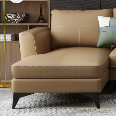 Design Esk Narożnikowa kanapa Nowoczesne sofy Sofa skórzana Kanapa Siedziba Żywy krajobraz Sofa