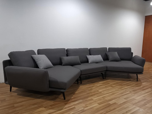 Narożnikowa kanapa LForm Żywy krajobraz Sofa Couch Podkładka Sofy Ustawić Skórzana Sofa Kanapy