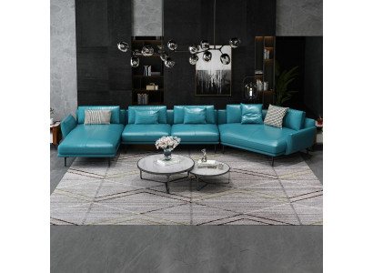 Sofa Kształt U Ledeh Żywy krajobraz Ustawić Design Modrsofa Coucn Sofas Turkis