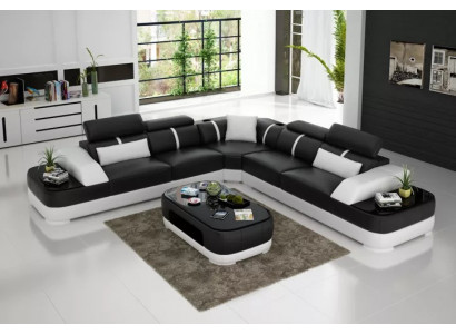 Design Meble narożnik Narożnikowa kanapa salon skórzana kanapa kanapa kanapa