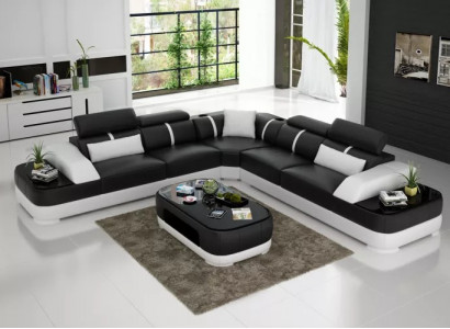 Design Meble narożnik Narożnikowa kanapa salon skórzana kanapa kanapa kanapa