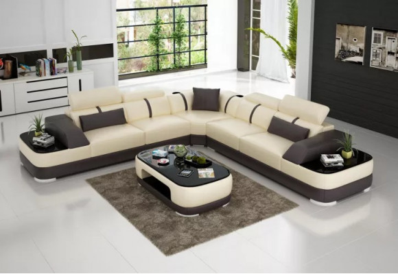Design Meble narożnik Narożnikowa kanapa salon skórzana kanapa kanapa kanapa