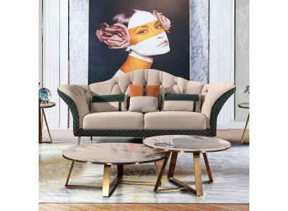 Zestaw sofowy designerska sofa skórzana sofa 321 miejsce do siedzenia Nowoczesna sofa