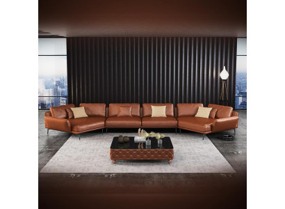 Narożnikowa kanapa Meble Włoskie Sofa do Salonu Podkładka Luksusowa Sofa Zestaw narożny