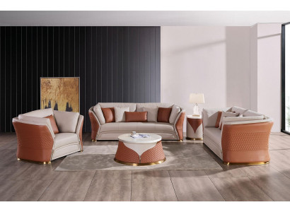 Żywy krajobraz Sofa Podkładka Zestaw sofowy 3+2+1 miejsce do siedzenia Stolik stolik kawowy