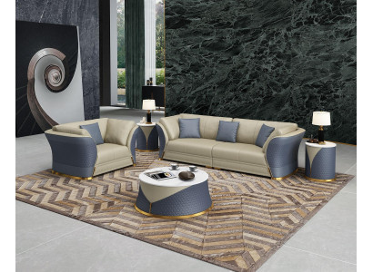 Zestaw sofowy 4+1 miejsce do siedzenia Sofa Podkładka Ustawić Meble Sofa włoskiego designu