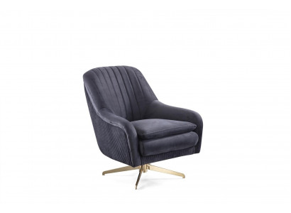 Fotel 1 Siedziba Włókienniczy Lounge Luksusowy Relaks Design Jednomiejscowy Nowoczesny Nowy