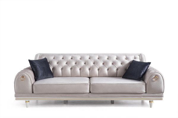 Chesterfield Sofa Kanapa 230cm Meble Wyposażenie Salonu Podkładka