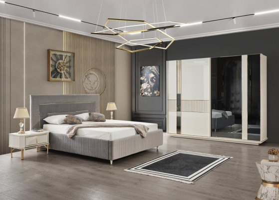 Szafa Szafa Luksusowe Drewno Szafki Design Meble Sypialnia Biały