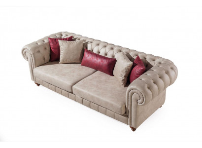 Nowoczesna Podkładka Sofy Designerska Sofa Trzyosobowa Siedziba Nowa Designerska Sofa 3 miejsce do siedzenia