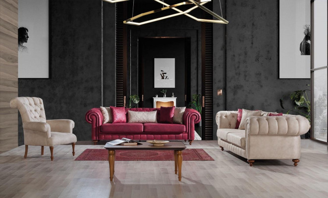 Nowoczesna Podkładka Sofy Designerska Sofa Trzyosobowa Siedziba Nowa Designerska Sofa 3 miejsce do siedzenia