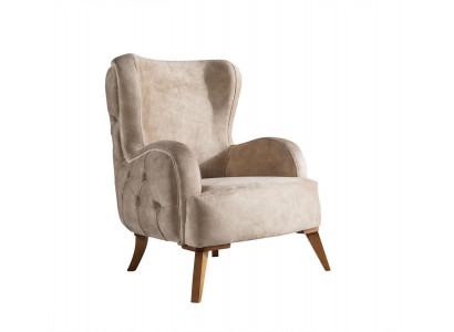 Włókienniczy Podkładka Fotel Sofa Siedziba Luksusowa Kolorowa Relaks Beżowa Chesterfield Nowość