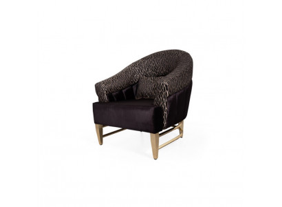 Fotel Luxury Design Włókienniczy Salon Fotel Meble Lounge w stylu włoskim