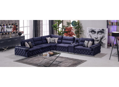 Narożnikowa kanapa L Shape Couch Chesterfield Meble Sofa Design Meble Włochy