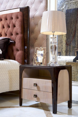Łóżko Luxury Podkładka Design Double bed Hotel Marriage Sleep Pokój Włókienniczy