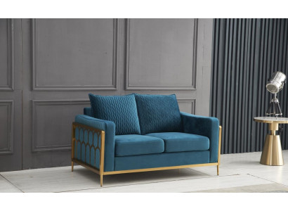 Sofa 2 miejsce do siedzenia Couch Design Podkładka Modern 100% Włókienniczy Materiał Modern