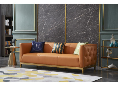 Designerska Sofa 3 miejsce do siedzenia Modern Couch Podkładka Sofy Designerska sofa trzyosobowa