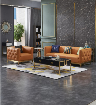 Designerska Sofa 3 miejsce do siedzenia Modern Couch Podkładka Sofy Designerska sofa trzyosobowa