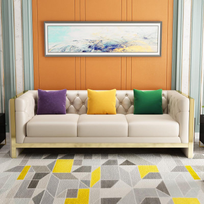 Zestaw sofowy 3+2+1 miejsce do siedzenia Zestaw Design Sofa Podkładka Kanapy Kanapa Modern Luxury