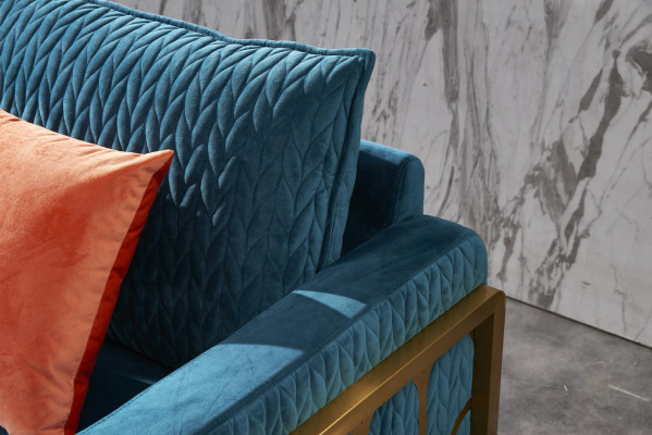 Żywy krajobraz Narożnikowa kanapa Kanapa w kształcie litery L Siedziba Podkładka Zestaw Ustawić Sofa Luxury