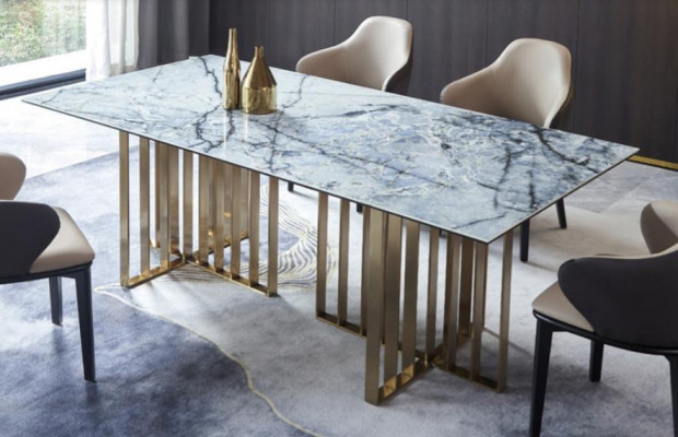 Design Tabela Stal jadalnia Biuro Konferencyjne jadalnia Salon Marmur Kolor Meble