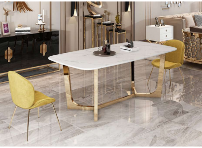 Meble w stylu włoskim Meble Stół obiadowy Tabela Drewno Meble jadalnia Stoły do ​​jadalni 180x90cm