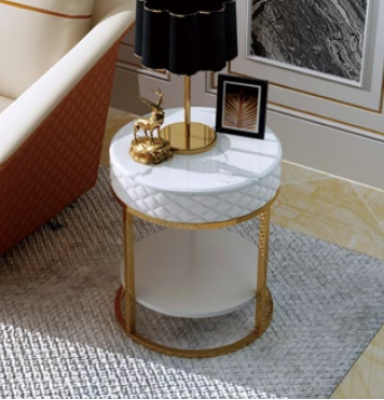 Stoliki boczne Side Round Tabela stolik kawowy Konsole Okrągłe Gra