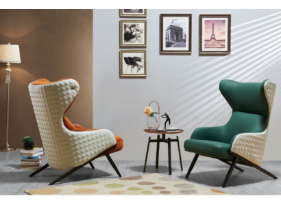 Lounge Fotel ClubFotel Lehn Relaks Lese Luxus Krzesła Nowy CocktailFotel