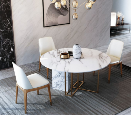 Design Stół obiadowy Drewno z Stal elementy rustykalne Deko stoły jadalnia Meble