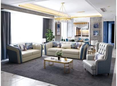 Designerska kanapa Podkładka Siedziba Ustawić Sofa Obcios 3+2+1 miejsce do siedzenia Zestaw sofowy