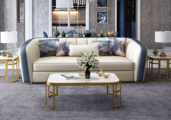Designerska kanapa Podkładka Siedziba Ustawić Sofa Obcios 3+2+1 miejsce do siedzenia Zestaw sofowy