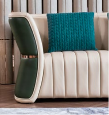 Kompletny zestaw Zestaw sofowy 3+2+1+1 miejsce do siedzenia designerska sofa kanapa Żywy krajobraz