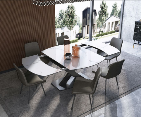 Design jadalnia Grupa Tabela + 2 Krzesła Siedziba Podkładka Ustawić stoły Lehn